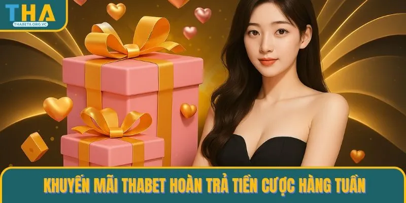 Khuyến mãi THABET hoàn trả tiền cược hàng tuần