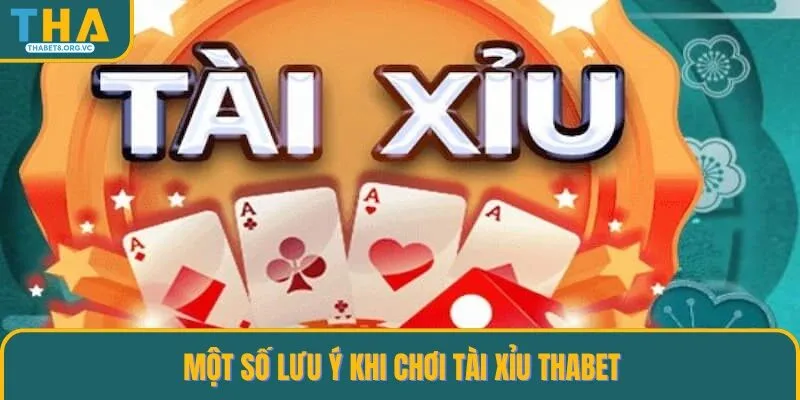 Một vài lưu ý khi cá cược tài xỉu online